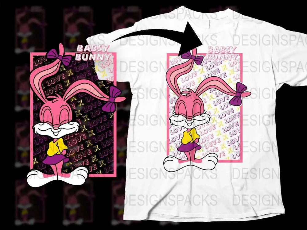 Baby Bunny Valentine Love Png Digital Download for Everyone to Enjoy