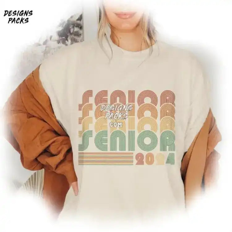 Back To School Class Of 2024 Senior Png Design