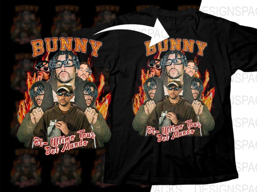 Bad Bunny El Ultimo Tour Del Mundo Bootleg Music Png Digital Download