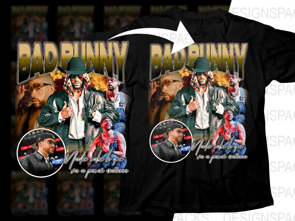 Bad Bunny Music Bootleg Naifa Sabe Que Va Png Digital Download