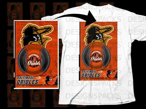 Baltimore Orioles Baseball Team Fan Merch Shirt