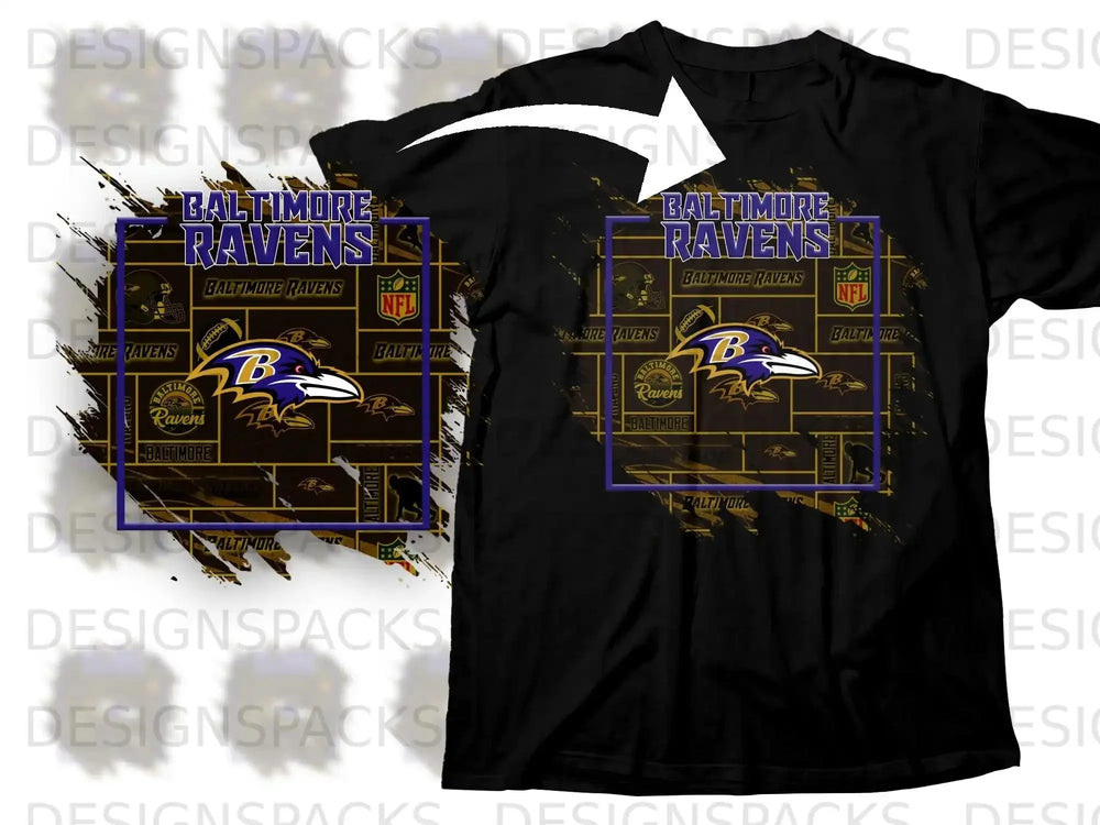Baltimore Ravens NFL Team Fan Apparel Shirt