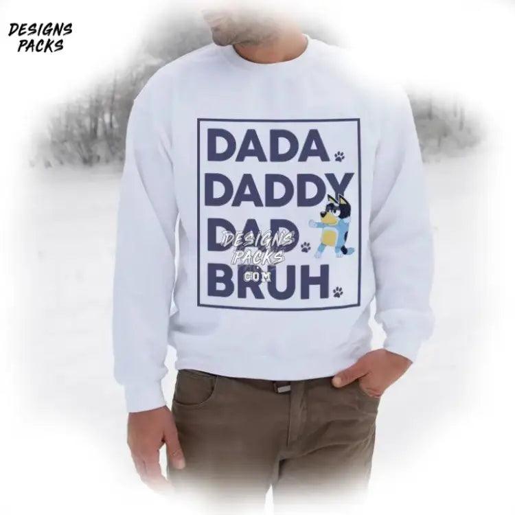 Bandit Heeler Bluey Father Day Dada Dad Fathers Png Design