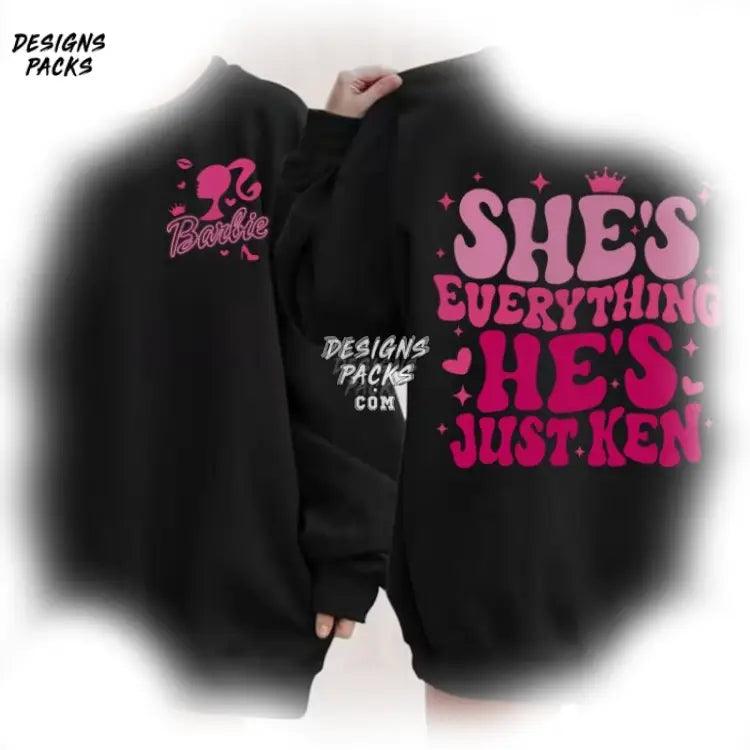Barbie Sublimation She’s Everything He’s Just Ken Png Design