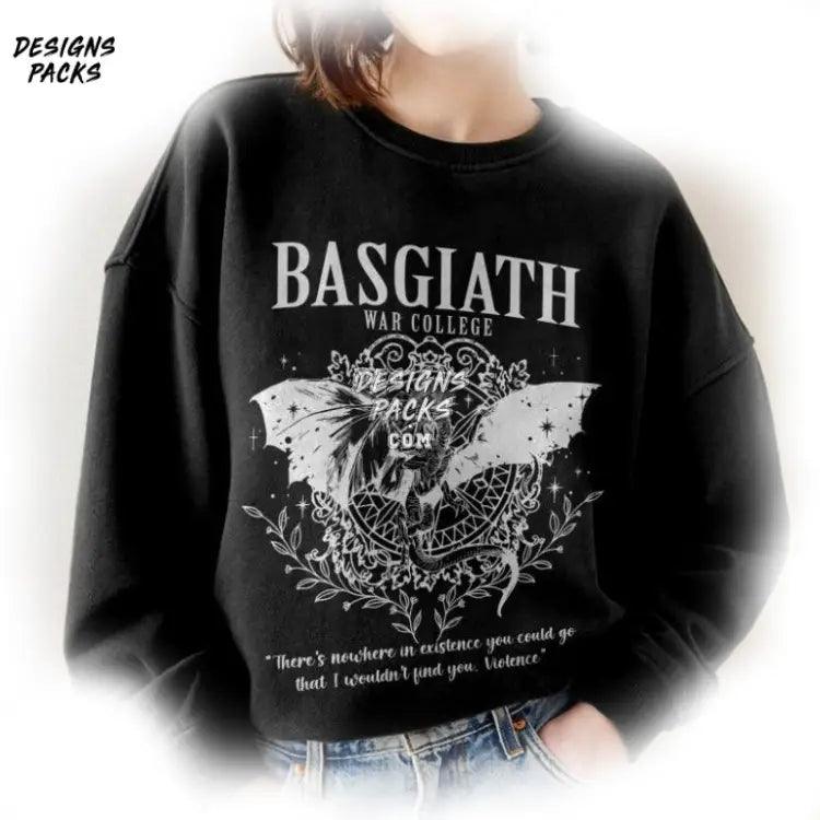 Basgiath War College The Empyrean Series Fourth Wing Merch Png Design