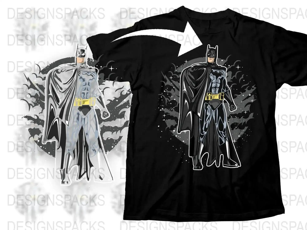 BATMAN Popculture Png Digital Download