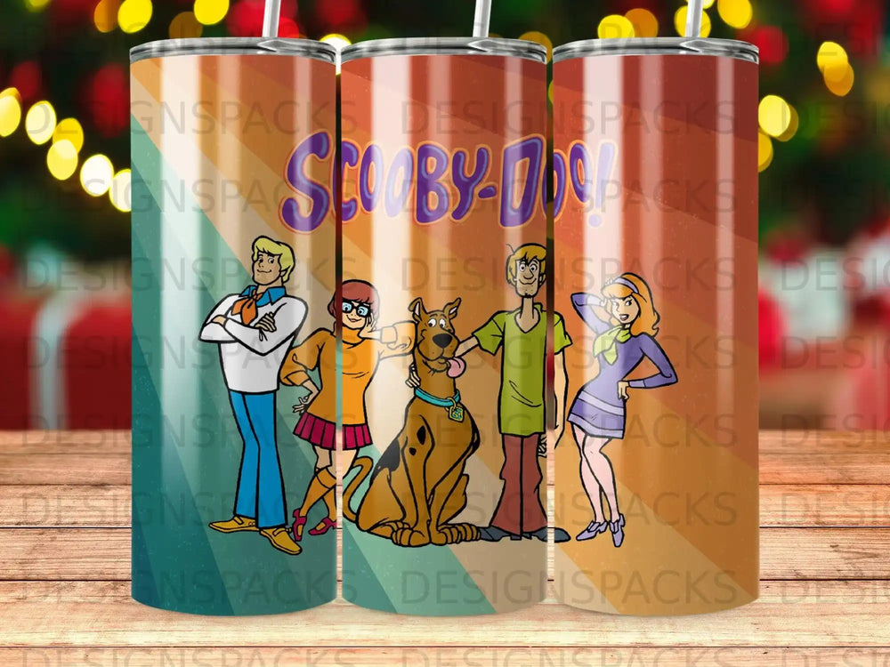 Scooby-Doo! Gang Cartoon Character Design Tumbler product type