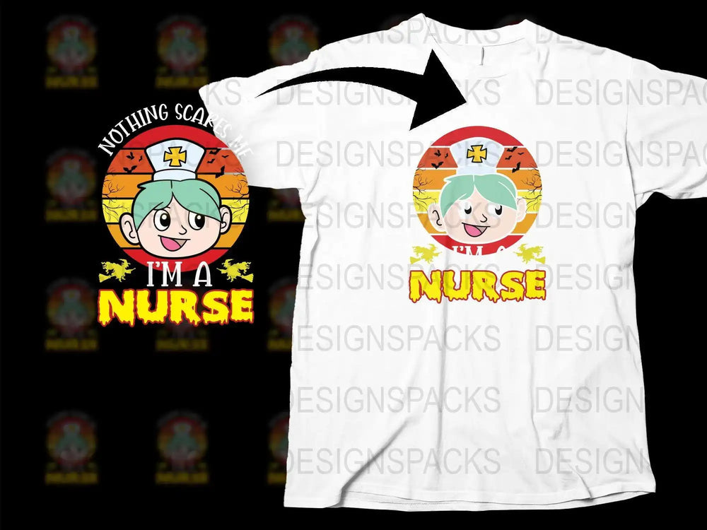 Funny Nurse T-Shirt, Halloween Nurse Shirt, Anime Nurse Graphic Tee, Cute Nursing Top, Novelty Medical Staff Apparel, Gift for Nurses