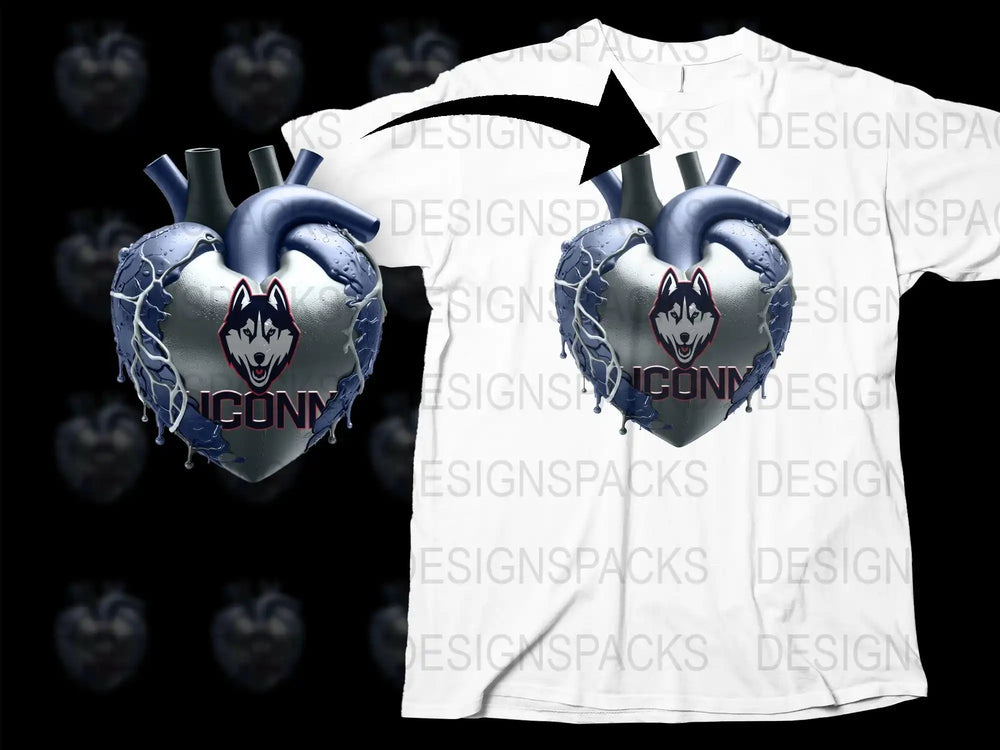 Gothic Heart T-Shirt, Dark Fantasy Wolf Graphic Tee, Unisex Adult Clothing, Cool Edgy Streetwear