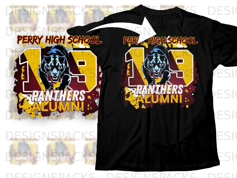 Perry High School 1989 Panthers Alumni T-Shirt