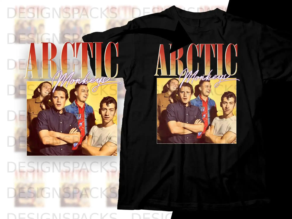 Arctic Monkeys Neon Serenade T-Shirt Png Digital Download