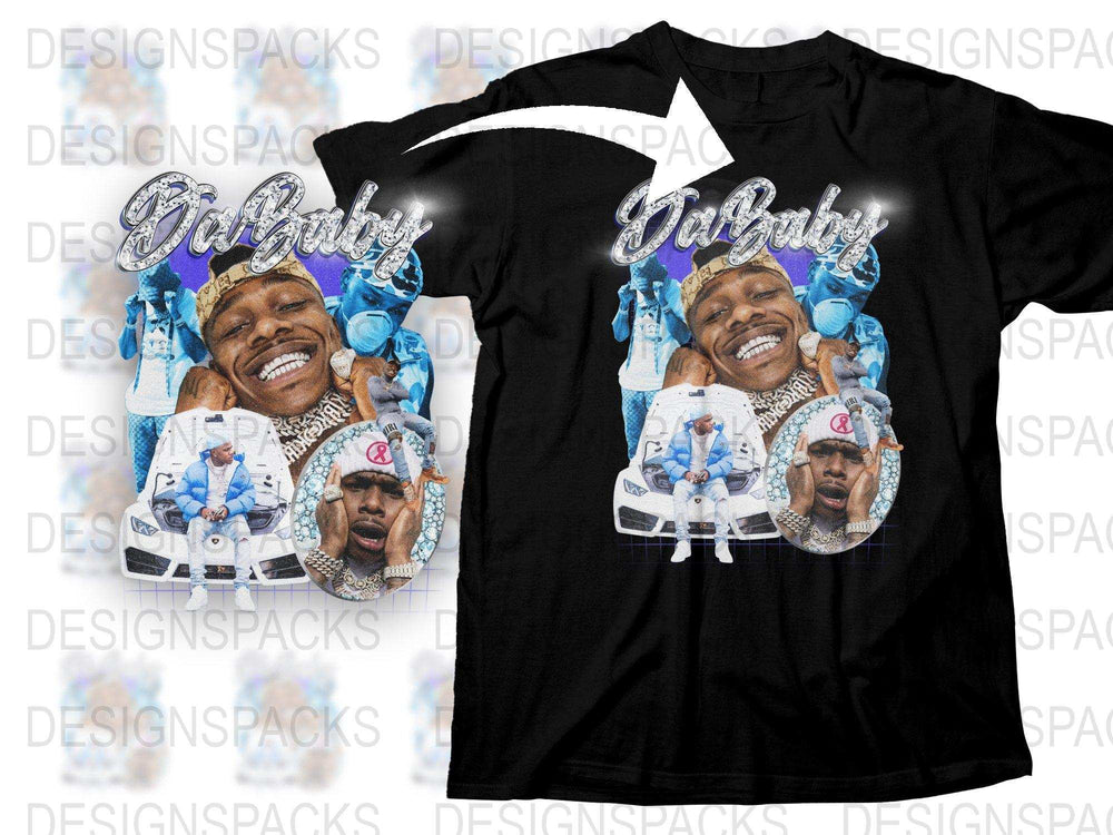 Hip Hop Graphic T-Shirt, Men's Black Tee with Rap Icon Collage, Urban Streetwear, Artist Inspired Fashion, Music Fan Apparel