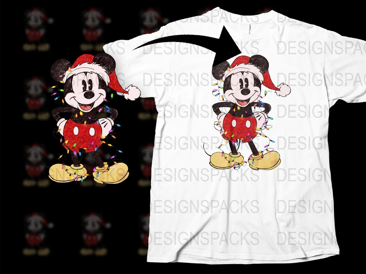 Cartoon Mouse Character T-Shirt, Cute Animated Graphic Tee, Unisex Kids and Adults Casual Wear