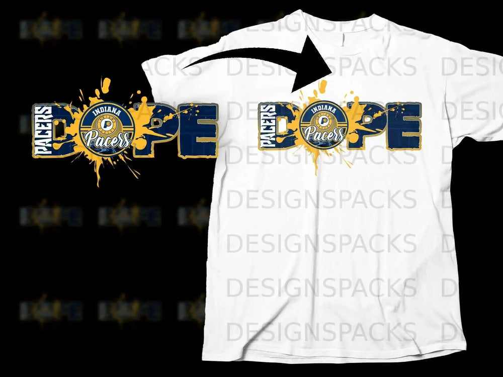 Indiana Pacers Dope Design T-Shirt for Basketball Fans