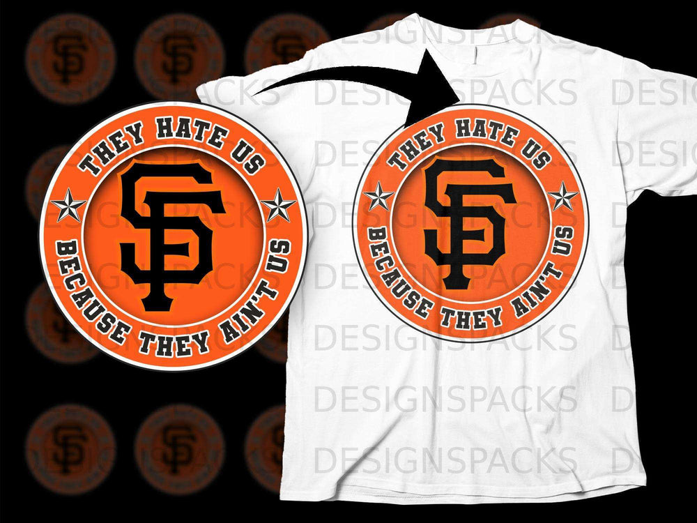 They Hate Us Because They Ain't Us Graphic Shirt