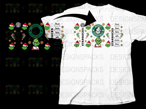 Grinch Christmas T-Shirt, Funny Holiday Tee, Family Matching Shirts, Festive Whoville Graphic Print Top