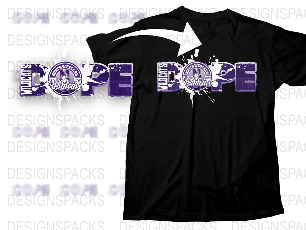 Whittier College Purple Splash T-Shirt, Stylish Alumni Graphic Tee, Casual Apparel