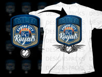 Load image into Gallery viewer, Kansas City Royals MLB Logo Design T-Shirt
