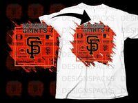 Load image into Gallery viewer, San Francisco Giants Graphic Print T-Shirt for Fans
