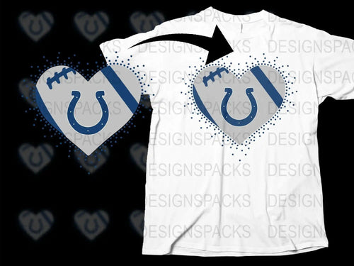Indianapolis Football Theme T-Shirt, White Graphic Tee, Sports Fan Apparel, Casual Wear