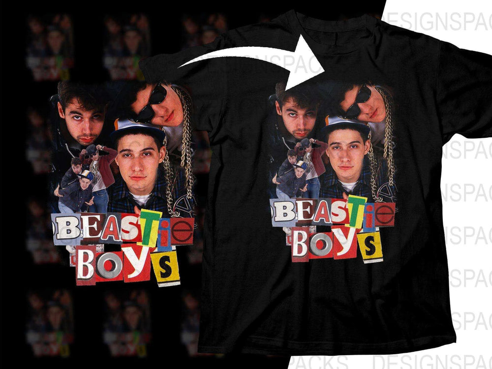 Beastie Boys Retro Art Graphic Png Digital Download
