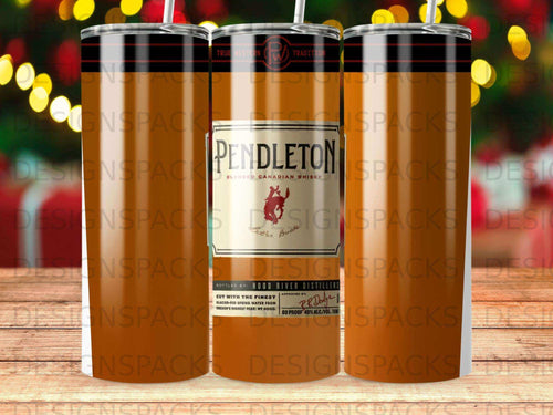 Pendleton Blended Canadian Whisky bottle with 