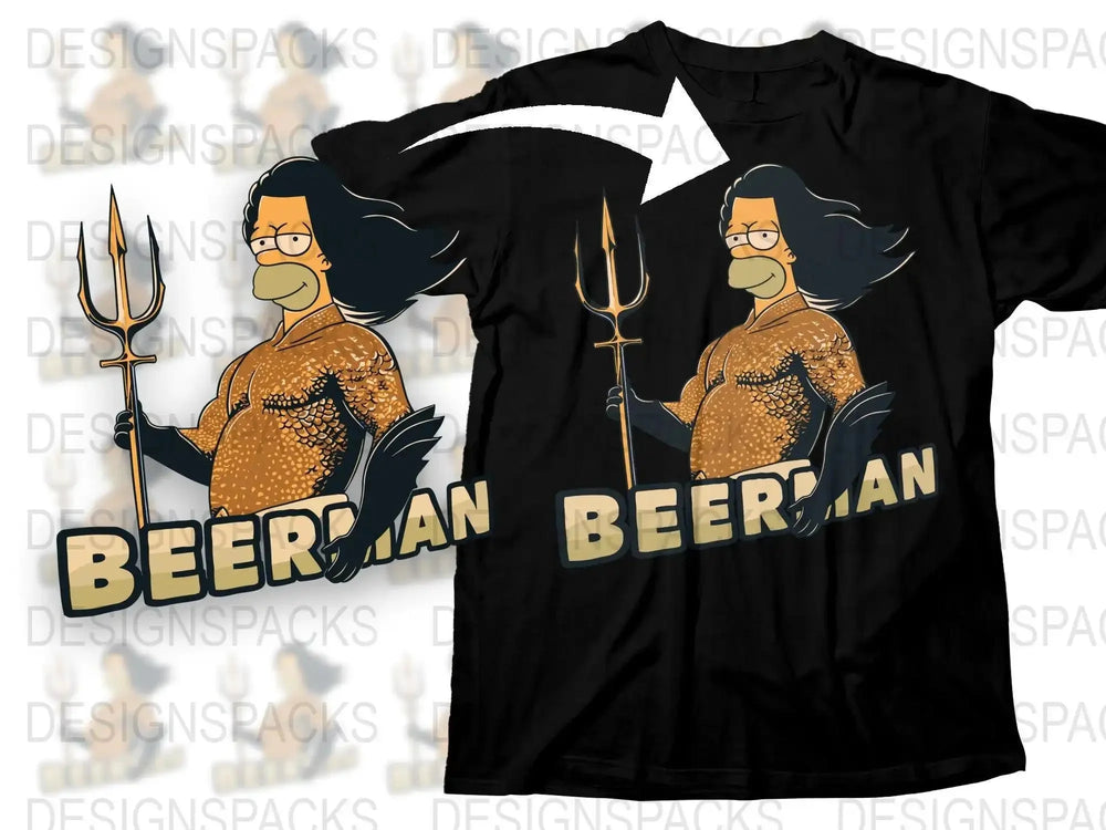 Beerman Graphic Png Digital Download