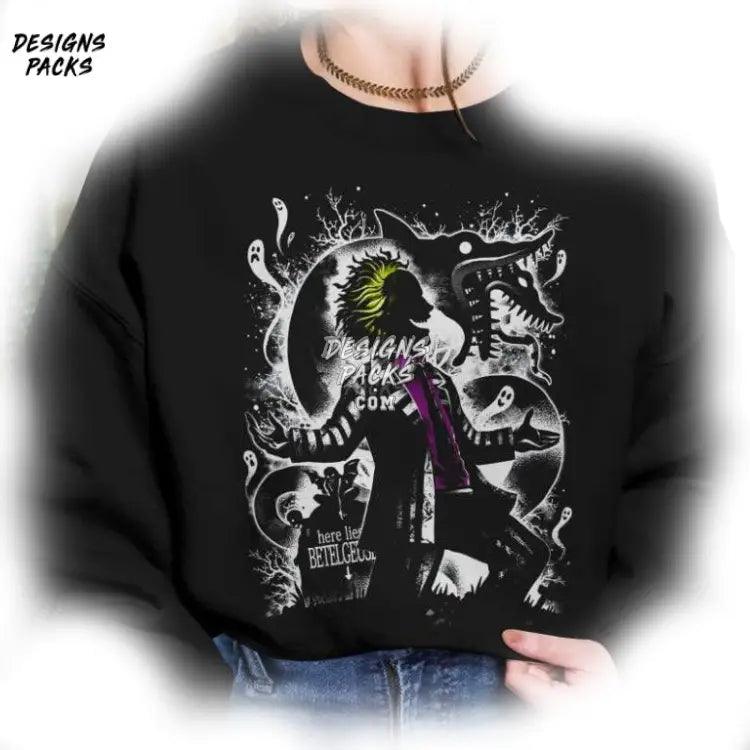 Beetlejuice Here Lies Betelgeuse Horror Movie Png Design