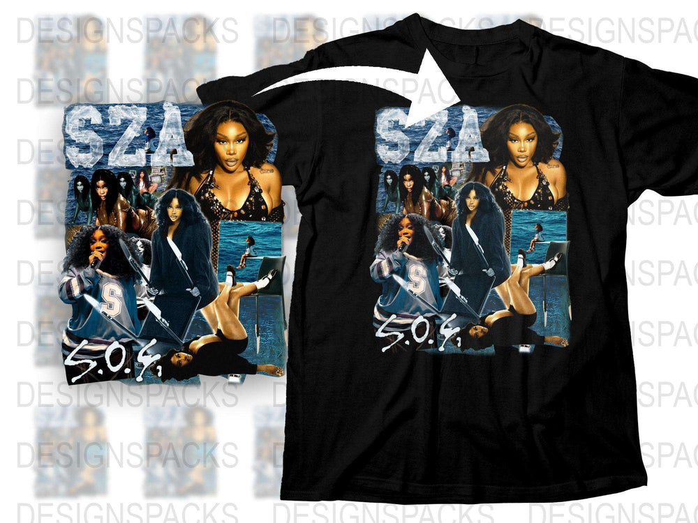 SZA Album Cover T-Shirt, Ctrl 5.0% Graphic Tee, Music Fan Merch, Unisex Fashion Top