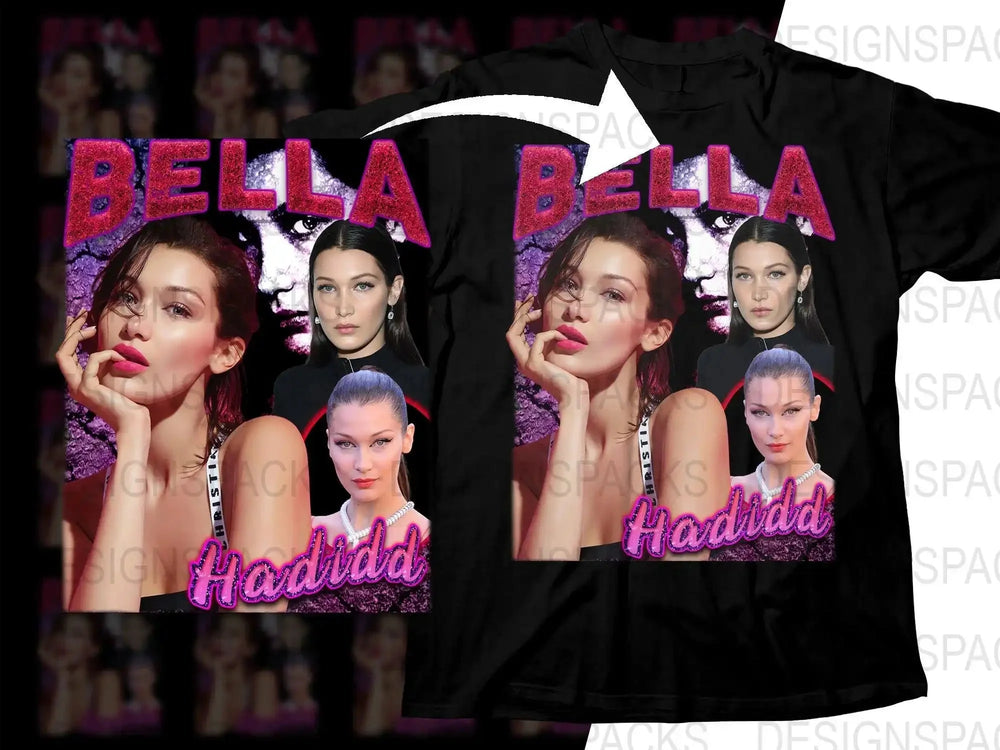 Bella Hadid Bootleg Movie Trendy Bootleg Png Digital Download