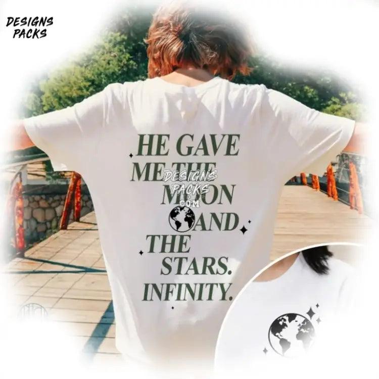 Belly And Conrad Infinity Quote The Summer I Turned Pretty He Gave Me Moon Stars Png Design