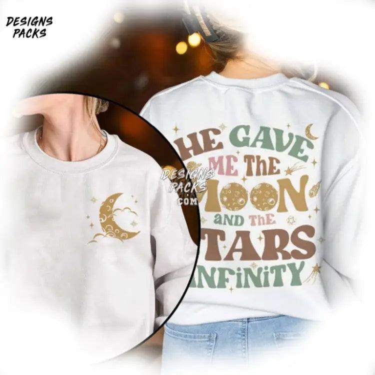 Belly And Conrad Infinity Quote The Summer I Turned Pretty He Gave Me Moon Stars Png Design