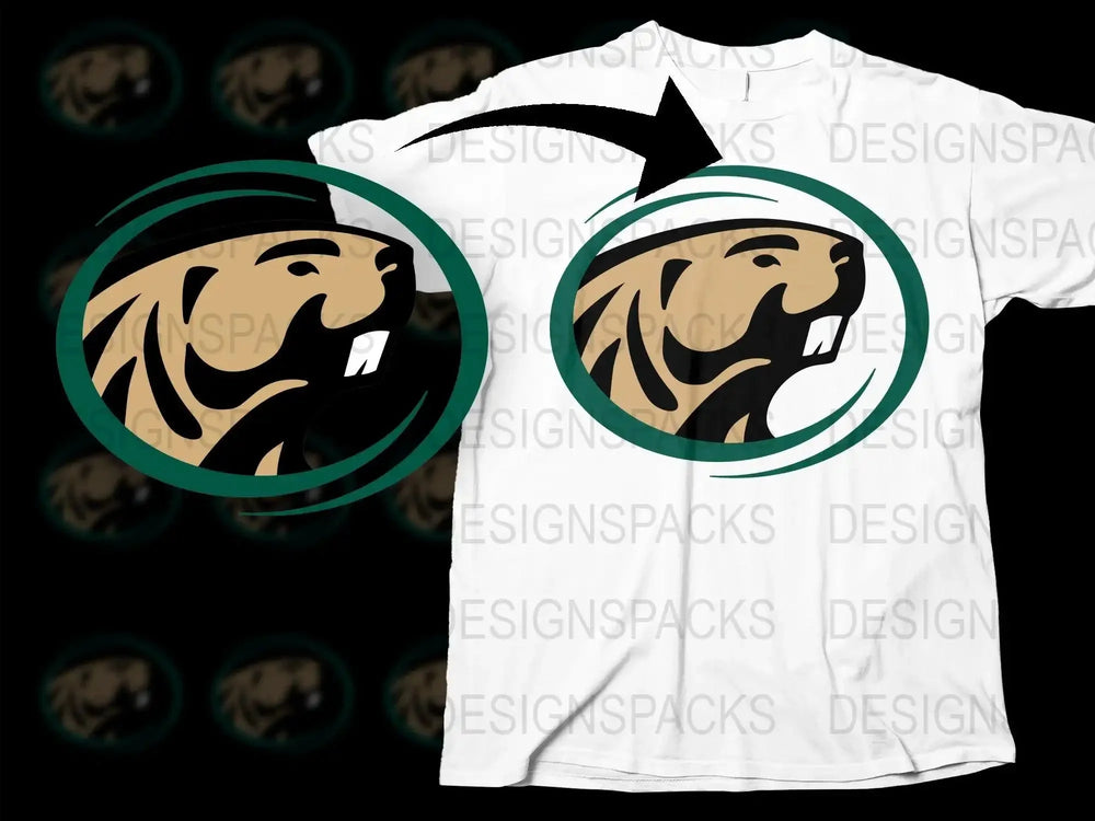 Bemidji State Beavers College Football Png Digital Download