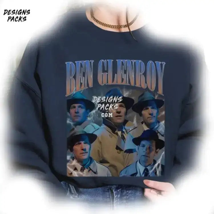 Ben Glenroy Only Murders In The Building Vintage Png Design