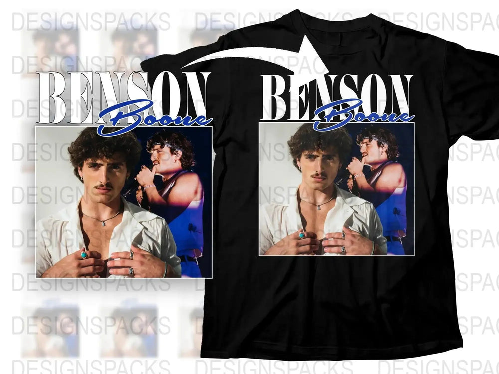 Vintage Benson Boone Graphic T-Shirt, Classic Music Tee, Retro Band Shirt, 80s Pop Icon Fashion, Unisex Clothing