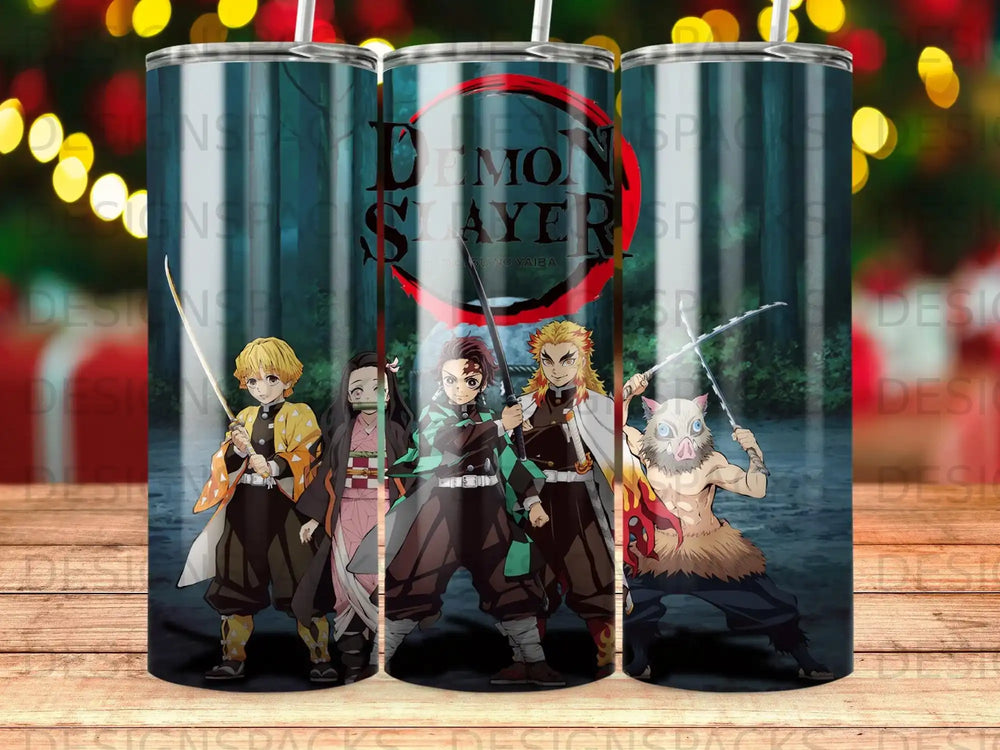 Demon Slayer Kimetsu NO Yaiba Manga Anime Group Tumbler product type