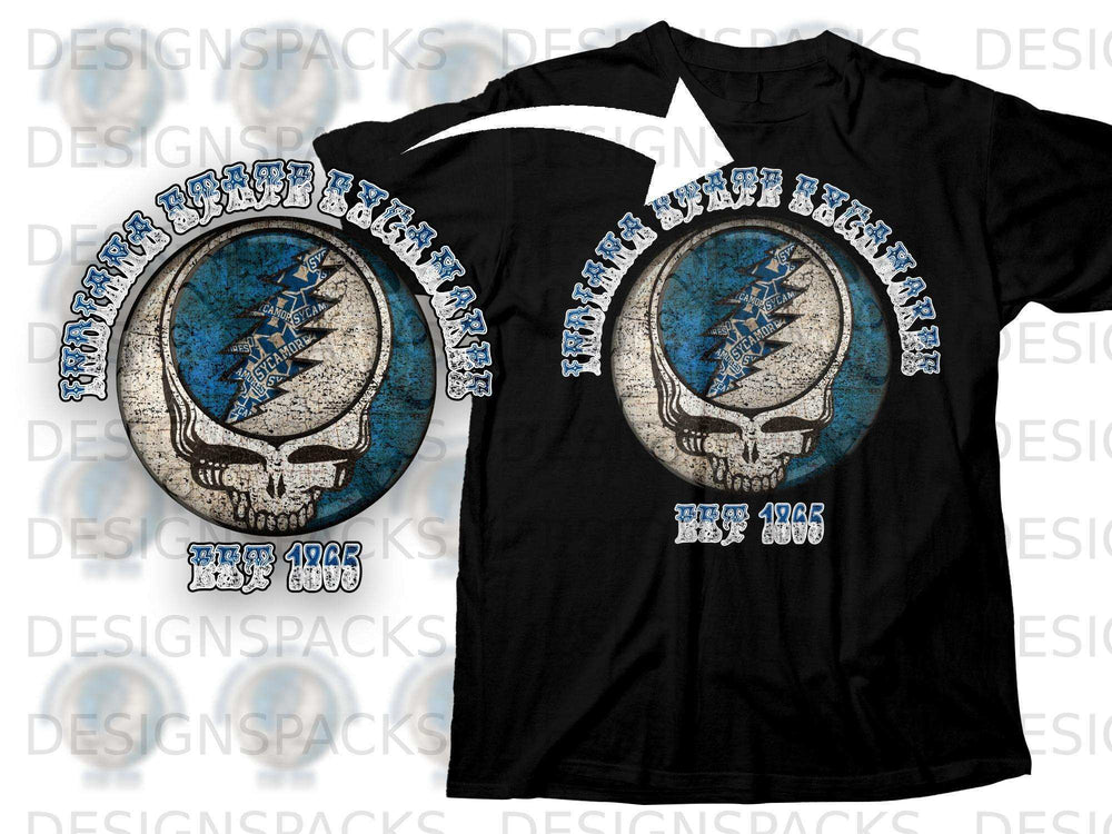 Indiana State Sycamores Est 1865 Grateful Dead shirt