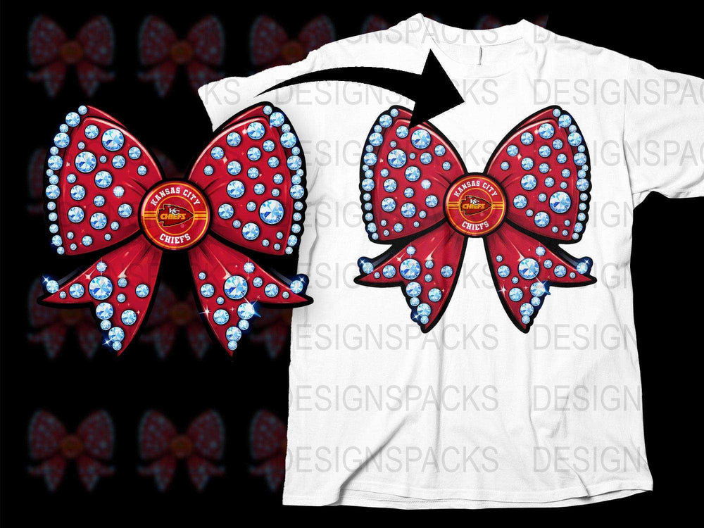 Vintage Circus Bow Tie T-Shirt, Red and Blue Rhinestone Design, Unisex Circus Fan Tee