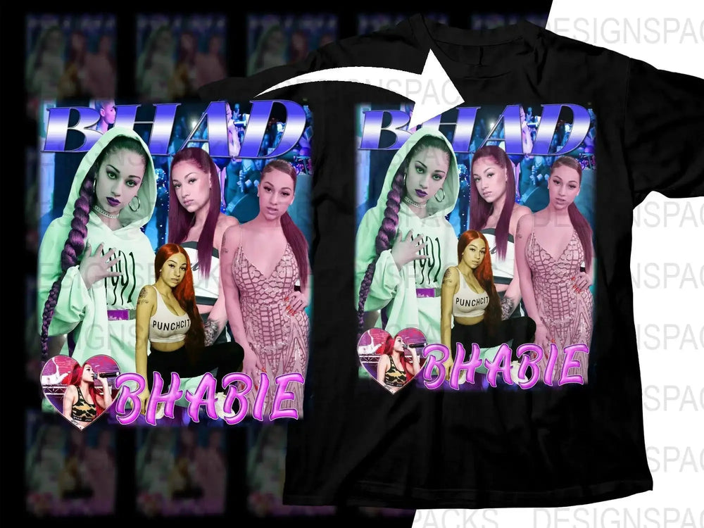 Bhad Bhabie Music Bootleg Graphic Print Png Digital Download
