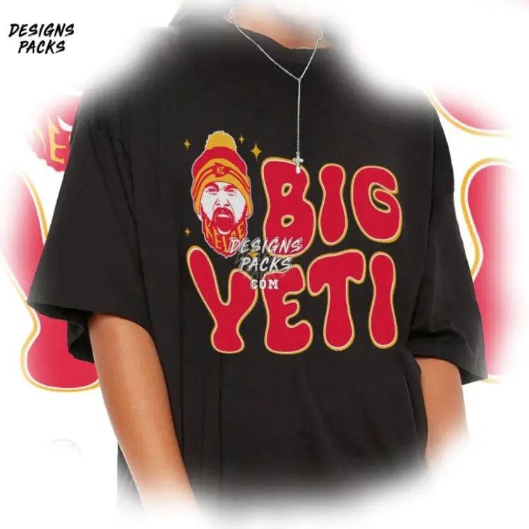 Big Yeti 2024 Travis Kelce Png Design