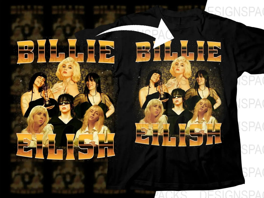 Billie Eilish Music Bootleg Graphic Png Digital Download