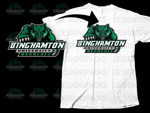 Binghamton Bearcats College Football Png Digital Download