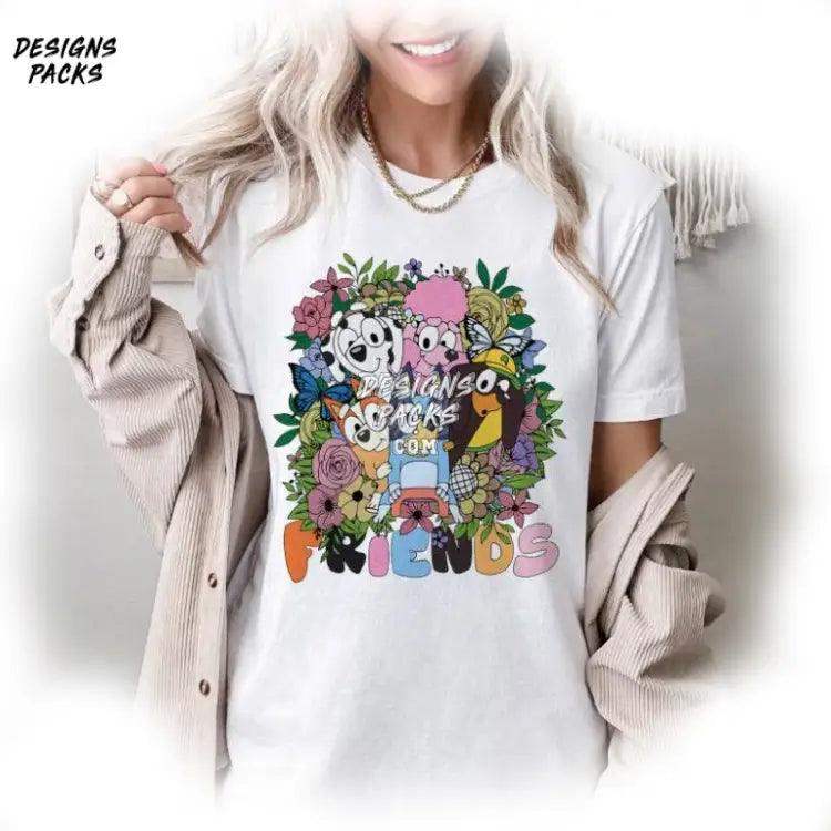Bluey Friends Of Png Design