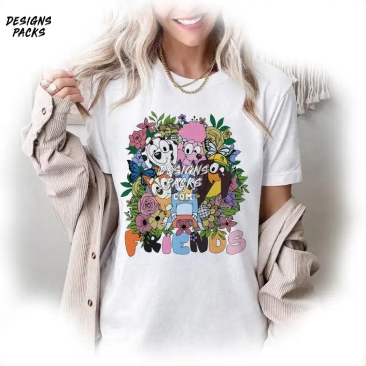 Bluey Friends Of Png Design