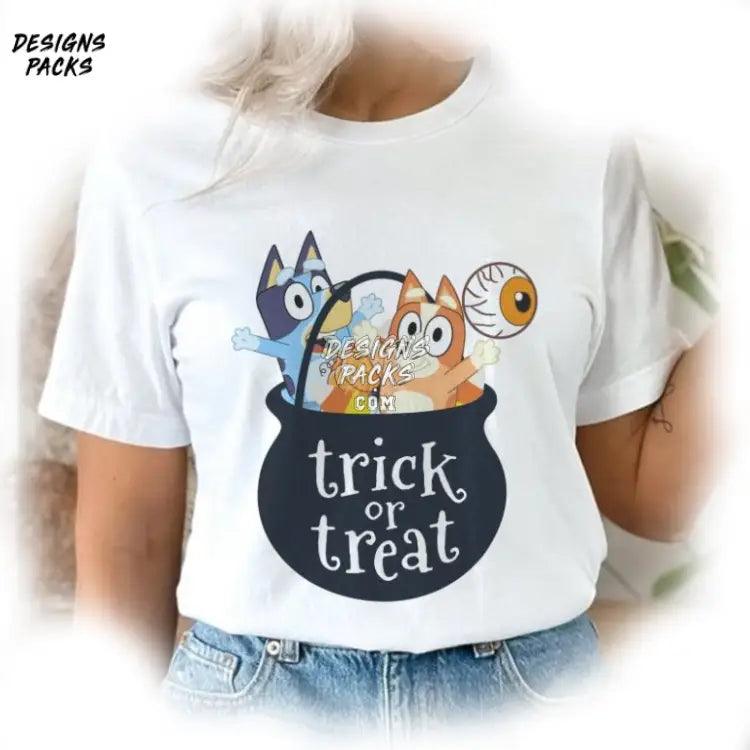 Bluey Halloween Cosplay Costumes Trick Or Treat Png Design