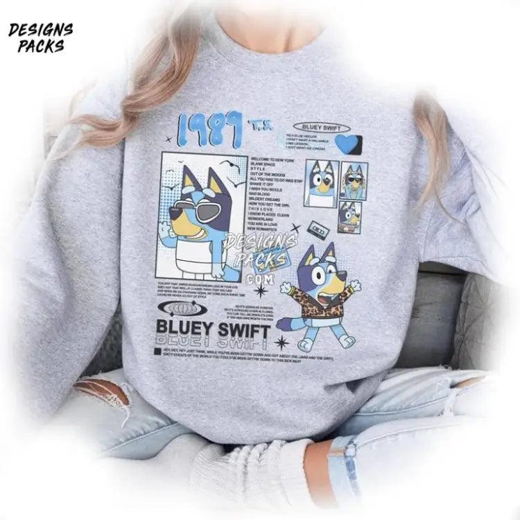 Bluey Swifties Fan Swift Png Design