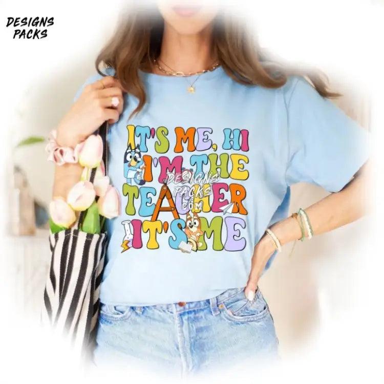Bluey Teacher Groovy Bride Hi Its Me Im The Png Design