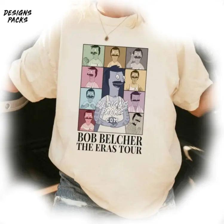 Bob Belcher Bob’s Burgers Eras Tour Style Png Design