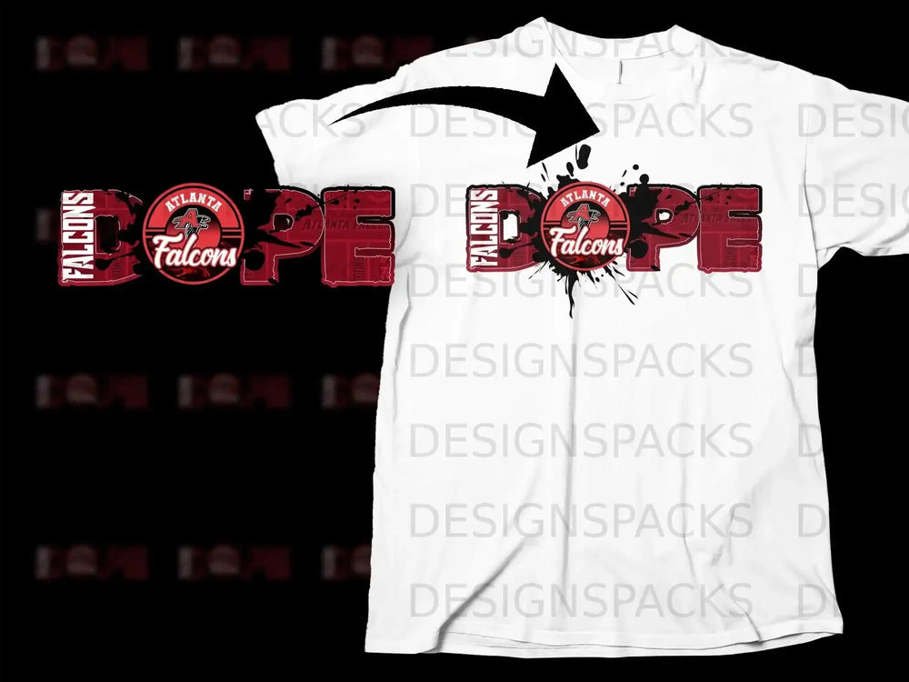 Atlanta Falcons Dope Design T-shirt
