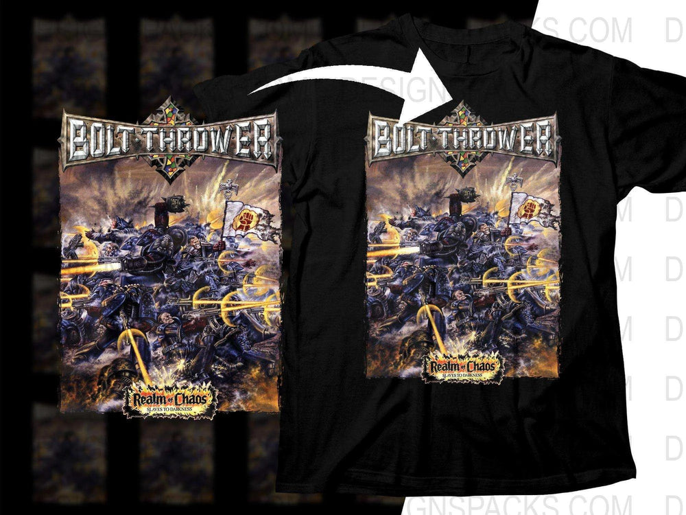 Bolt Thrower Realm Of Chaos Band Rock Png Halftone Digital Download